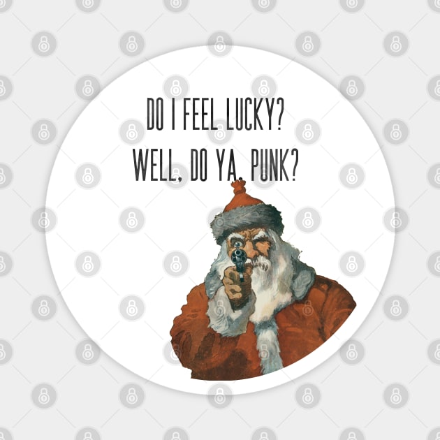 Dirty Santa v1 Magnet by missguiguitte